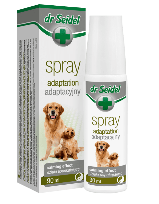 Spray pentru sprijin comportamental in caz de stres si anxietate la caini, Dr. Seidel, 90ml