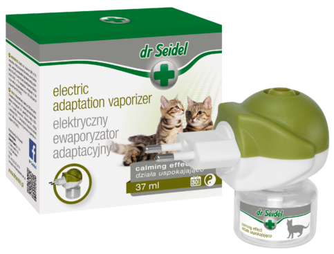 Vaporizator pentru sprijin comportamental, stres&anxietate, la pisici, Dr. Seidel, 37 ml