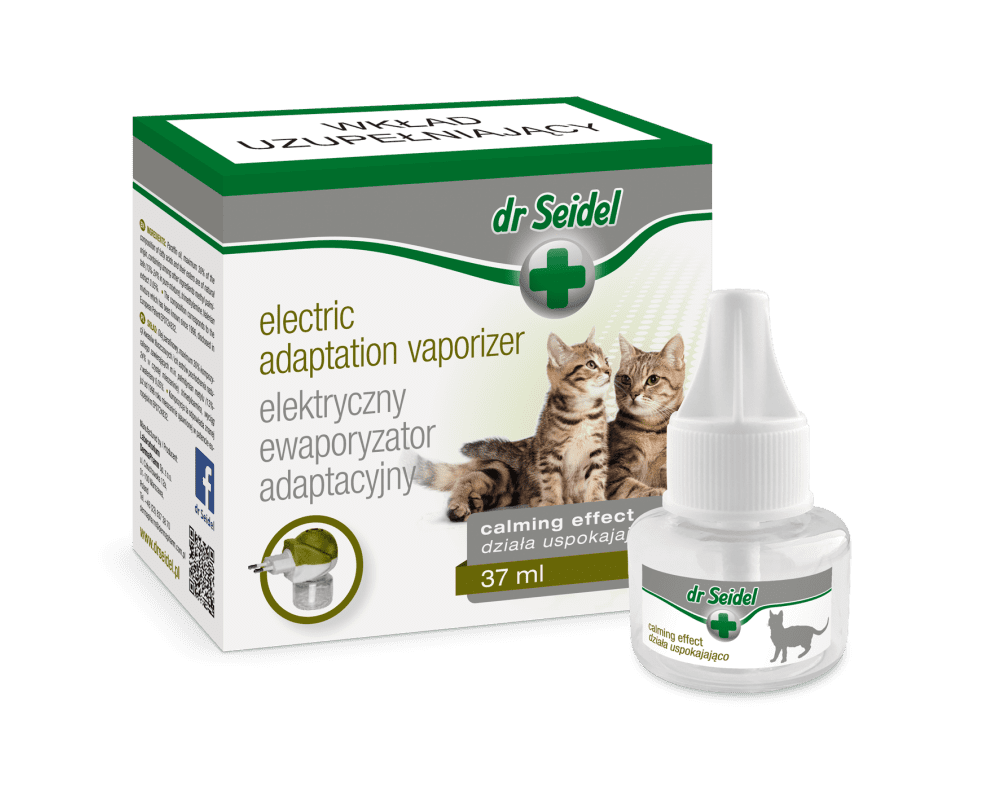 Rezerva Vaporizator pentru sprijin comportamental, stres&anxietate, la pisici, Dr. Seidel, 37 ml