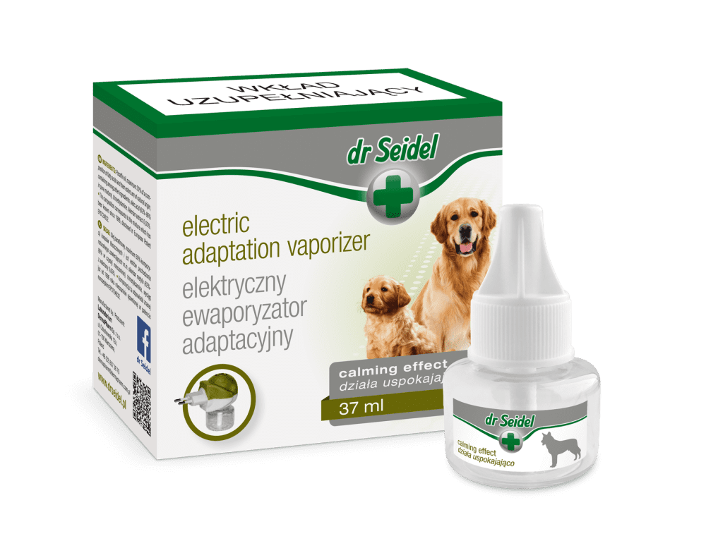 Rezerva Vaporizator pentru sprijin comportamental, stres&anxietate, la caini, Dr. Seidel, 37 ml