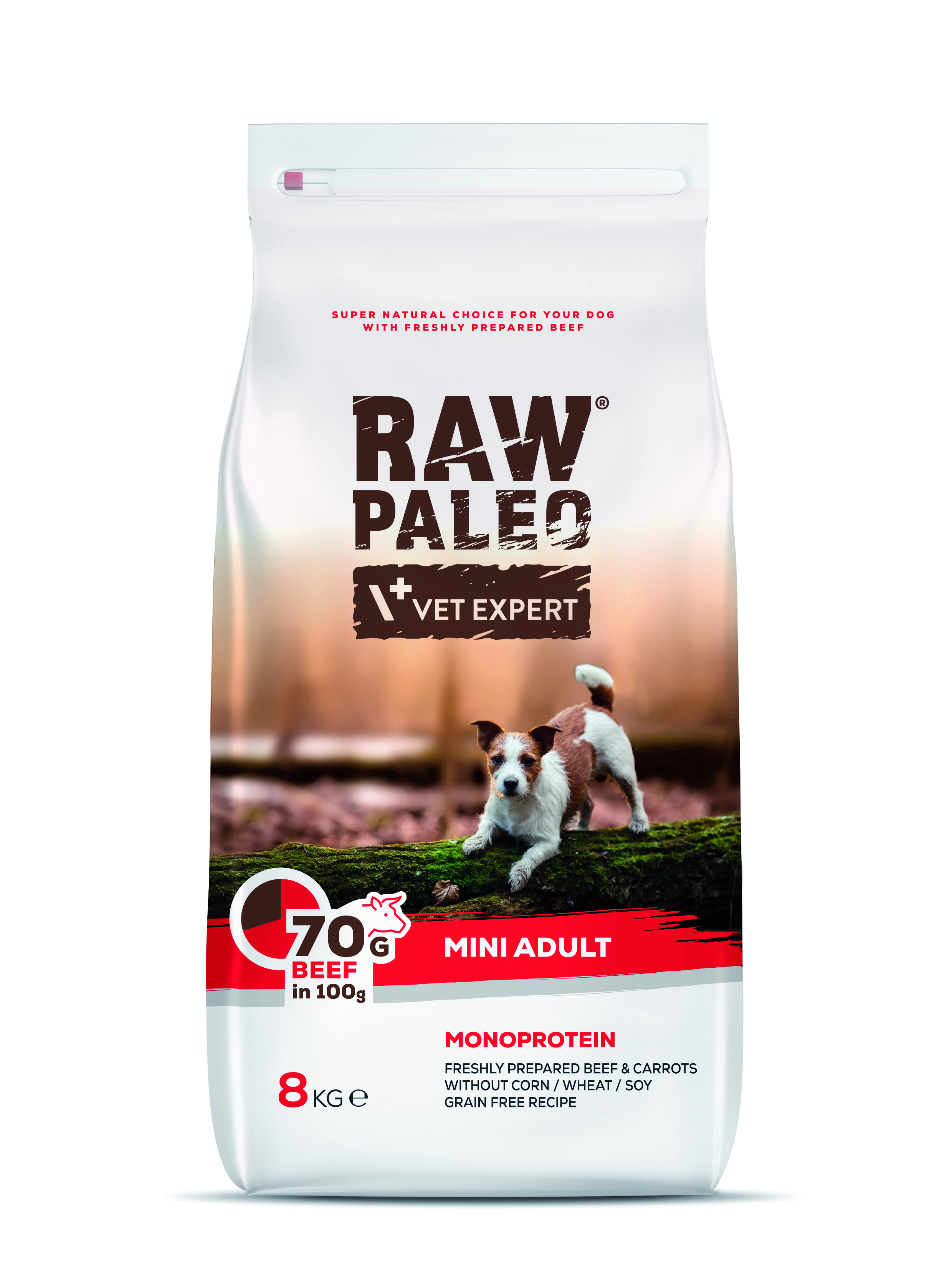 Hrana uscata, RAW PALEO VITA, adult, rase mici, 8 kg