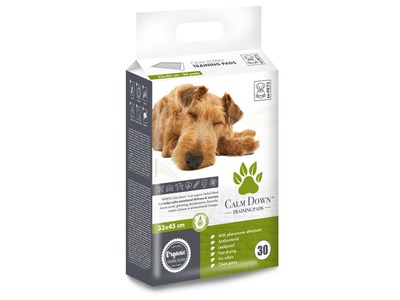 Covorase absorbante calmante de antrenament M-PETS pentru caini, 90x60 cm, 10 buc