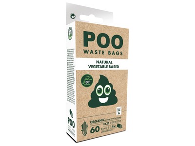 Pungi igienice POO BIO M-PETS, 60 buc