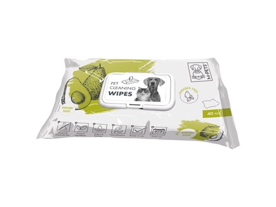 Servetele M-PETS, avocado 15x20 cm, 40 buc
