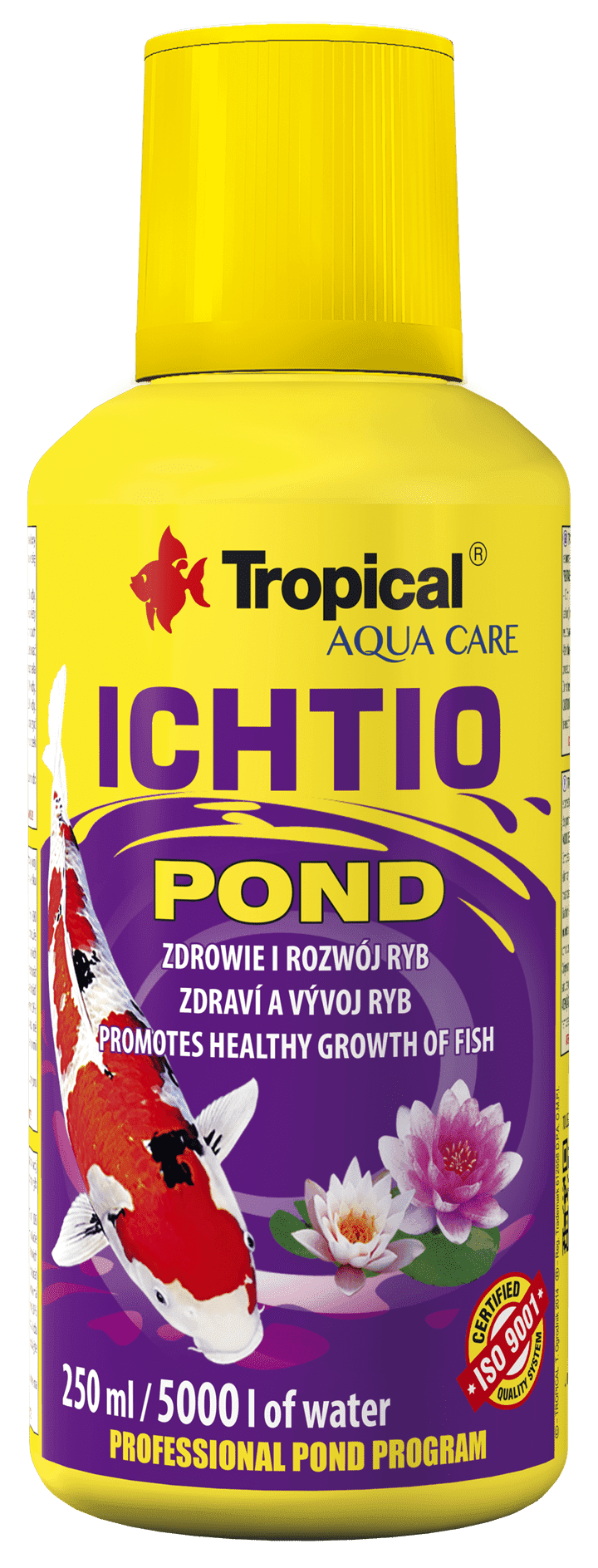 Aditiv specific, eficient împotriva parazitilol TROPICAL Fish ICHTIO POND 250ml