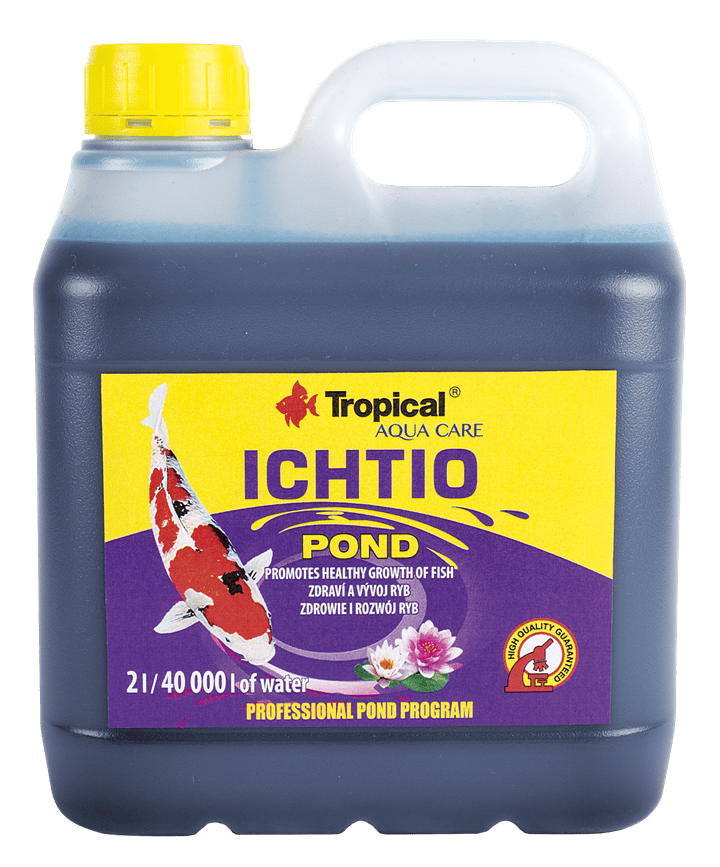 Aditiv specific, eficient împotriva paraziților TROPICAL Fish ICHTIO POND 2L