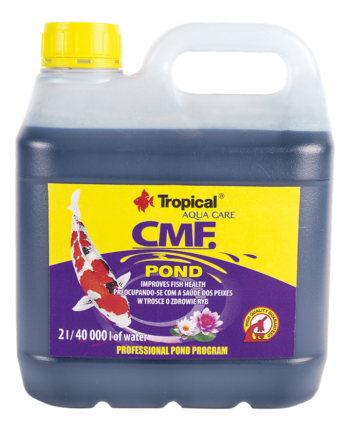 Preparat pentru  eliminarea ciupercilor și bacteriilor nedorite din acvariu TROPICAL Fish CMF POND 2L