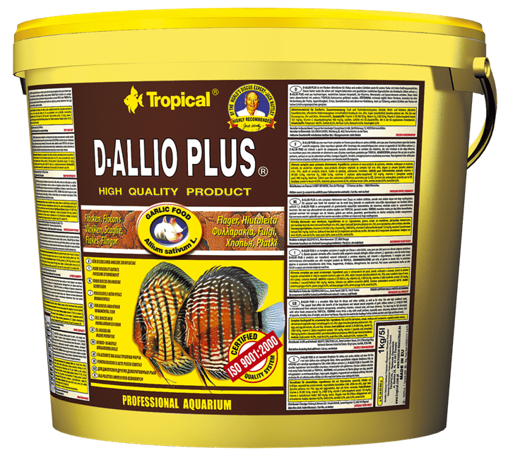 Hrana pentru pesti D-ALLIO PLUS TROPICAL FISH,5L/1KG