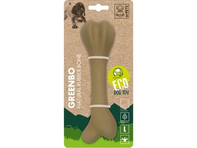 Os din cauciuc natural GREENBO M-PETS, L, 20 x 6.0 x 4.5 cm