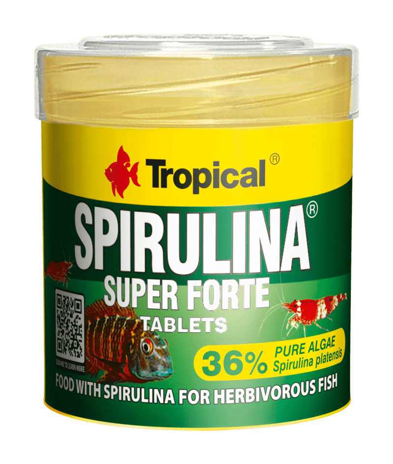 TROPICAL-Fish Super Spirulina Forte Tablets 50ML/36G