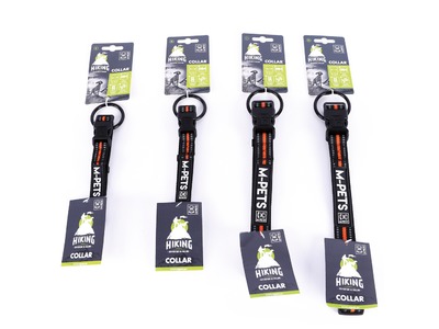 Zgarda HIKING, M-PETS XL, portocalie