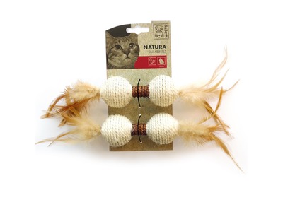 Gantere NATURA M-PETS, 24 x 4.5 x 4.5 cm