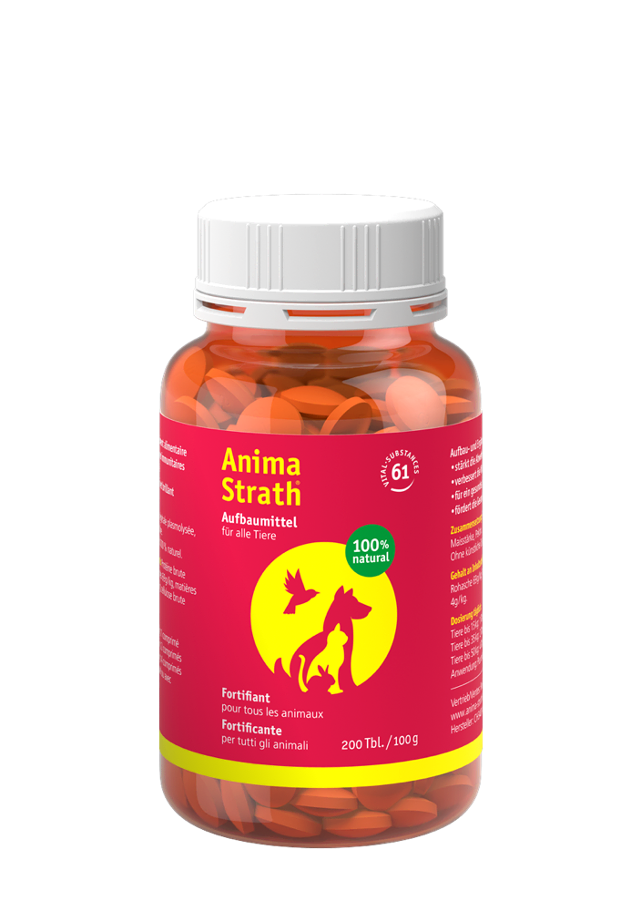 Nutraceutic natural pentru toate animalele Anima-Strath, 200 comprimate