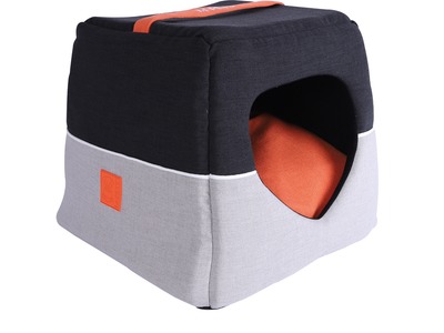 Casuta pentru pisici MOON Tipi M-PETS, 38 x 38 x 34 cm