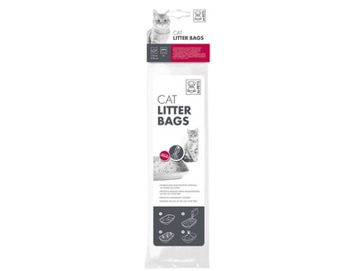 Pungi igienice pentru pisici M-PETS, 45x55 cm - 5 buc
