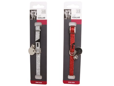 Zgarda pentru pisici GLITTER M-PETS