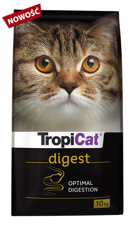 Hrana uscata pentru pisici adulte TROPICAT  DIGEST, 10 kg