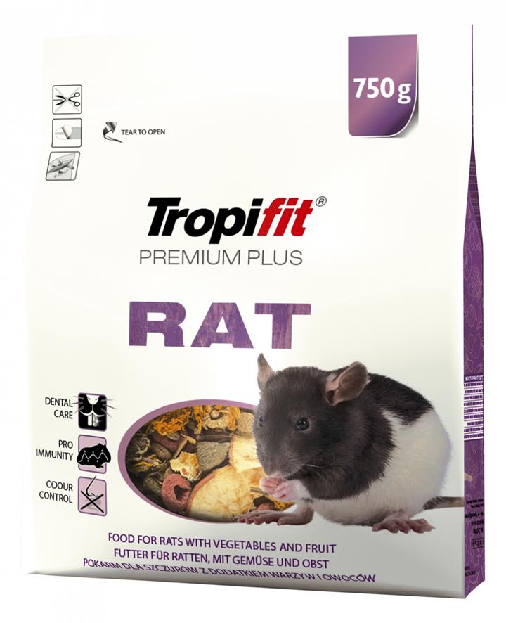 Hrana pentru sobolani Tropifit Premium Plus Rat , 750g