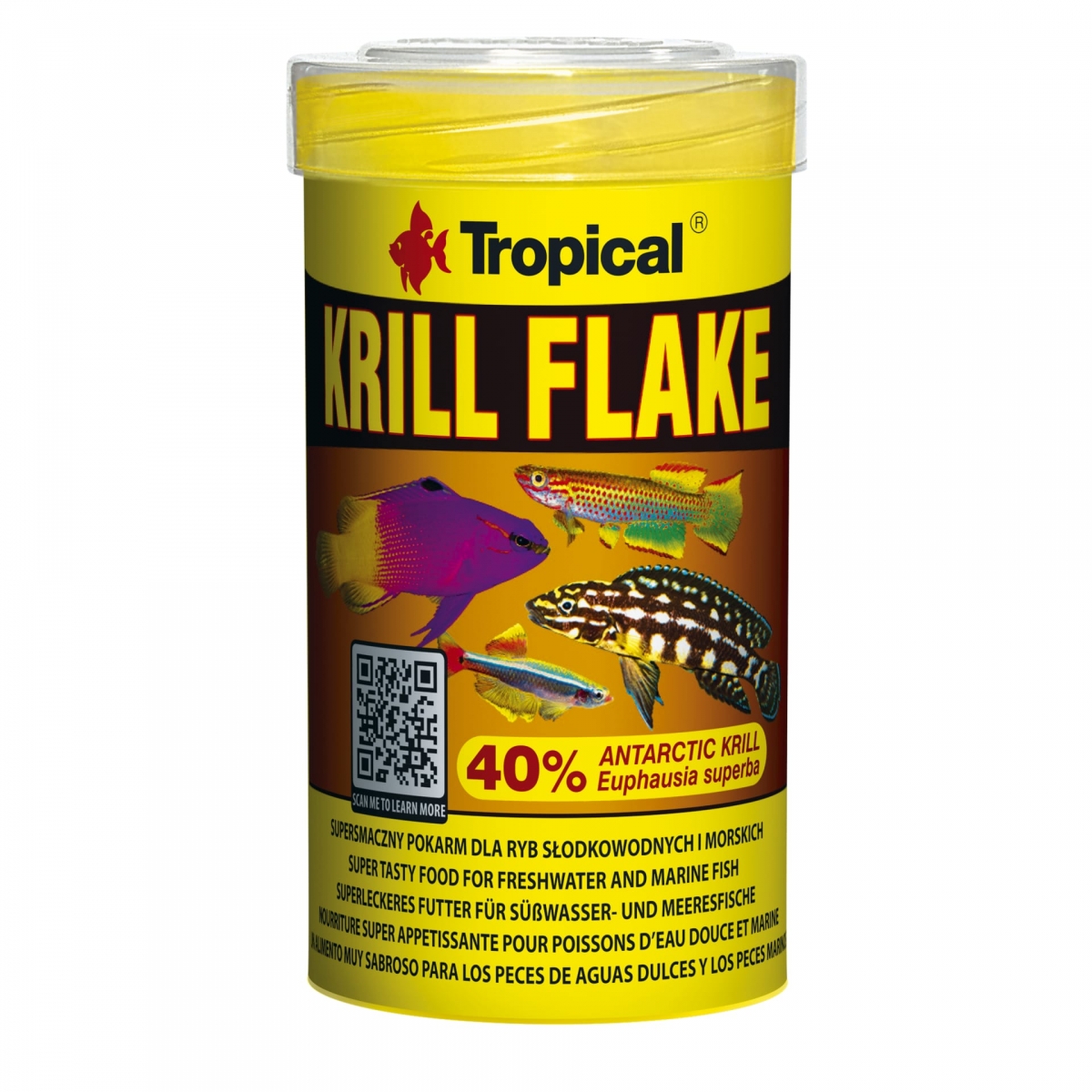 KRILL FLAKE Tropical Fish, 100ml/ 20g