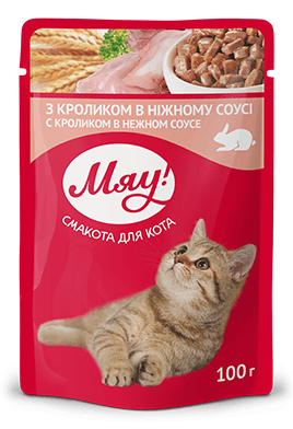 Hrana umeda pentru pisiciadulte , My Love, iepure in sos delicat, 100g