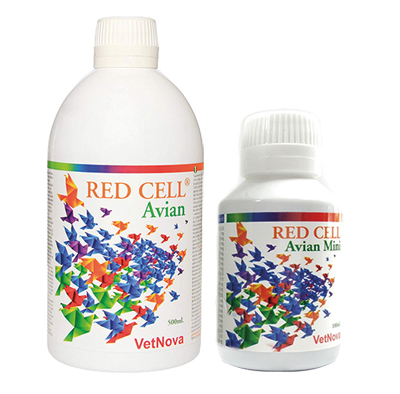 Supliment nutritiv cu multivitaminte si minerale, RED CELL Avian, VetNova,  500ml