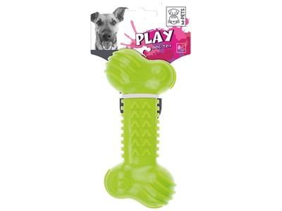 Os din cauciuc cu sfoara FUNBONE M-PETS 18x8x5 cm