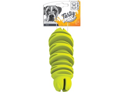 Jucarie din cauciuc pentru caini, VENUS M-PETS, verde, 14.7 x 6 x 6.1 cm