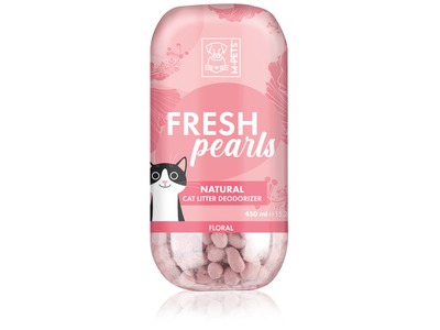 Perle odorizante pentru litiera, FLORAL, M-PETS, 450ml