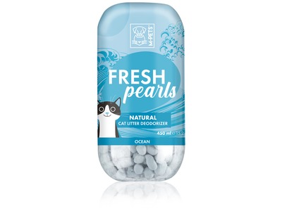 Perle odorizante pentru litiera, ocean, M-PETS, 450ml