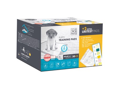 URITEST- Covorase absorbante pentru caini- pachet 50 buc simple +2 buc cu strips 10167999