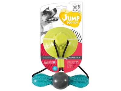 JUMP -Jucarie din cauciuc cu ventuza -Double Stick-10641599