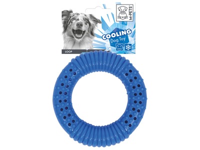 Jucarie pentru caini cu efect de racorire, COOLING LOOP M-PETS, 10.8 x 2.2 cm