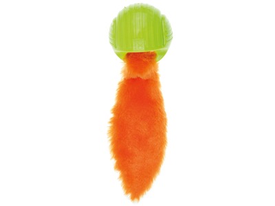 Jucarie cauciuc si plus pentru caini FOXBALL M-PETS