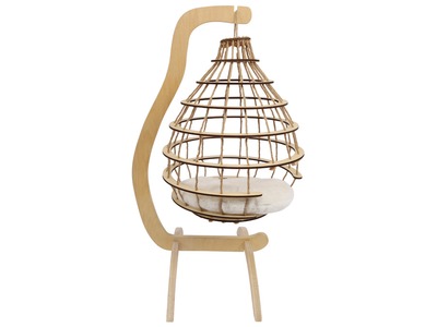 Patut pentru pisici Cloud Hanging with Cushion M-PETS 58 x 52 x 90 cm
